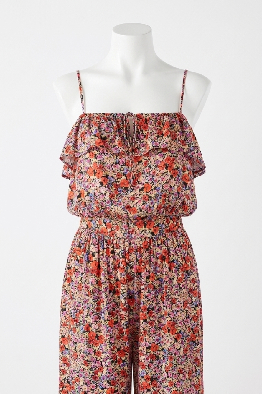 NEW SALTWATER LUXE jinni tank top in multi-flower red